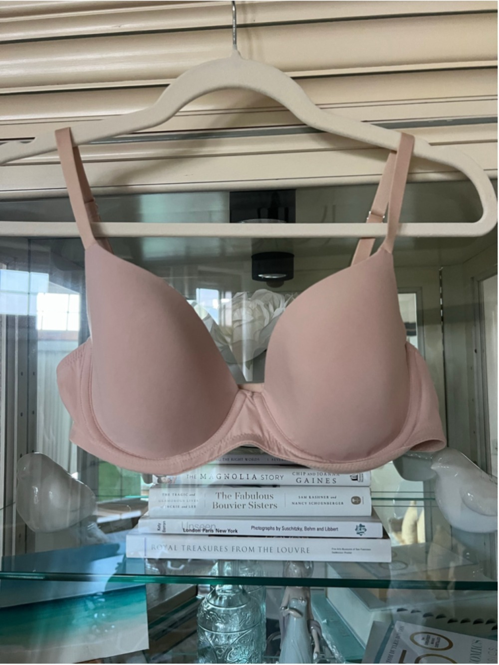 Women's Hanro Bra 36C Beige New Never Worn!